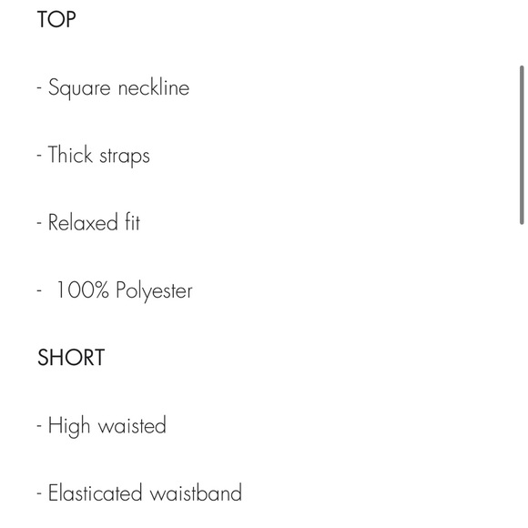 By Frankie top and shorts set Size L - Picture 7 of 7